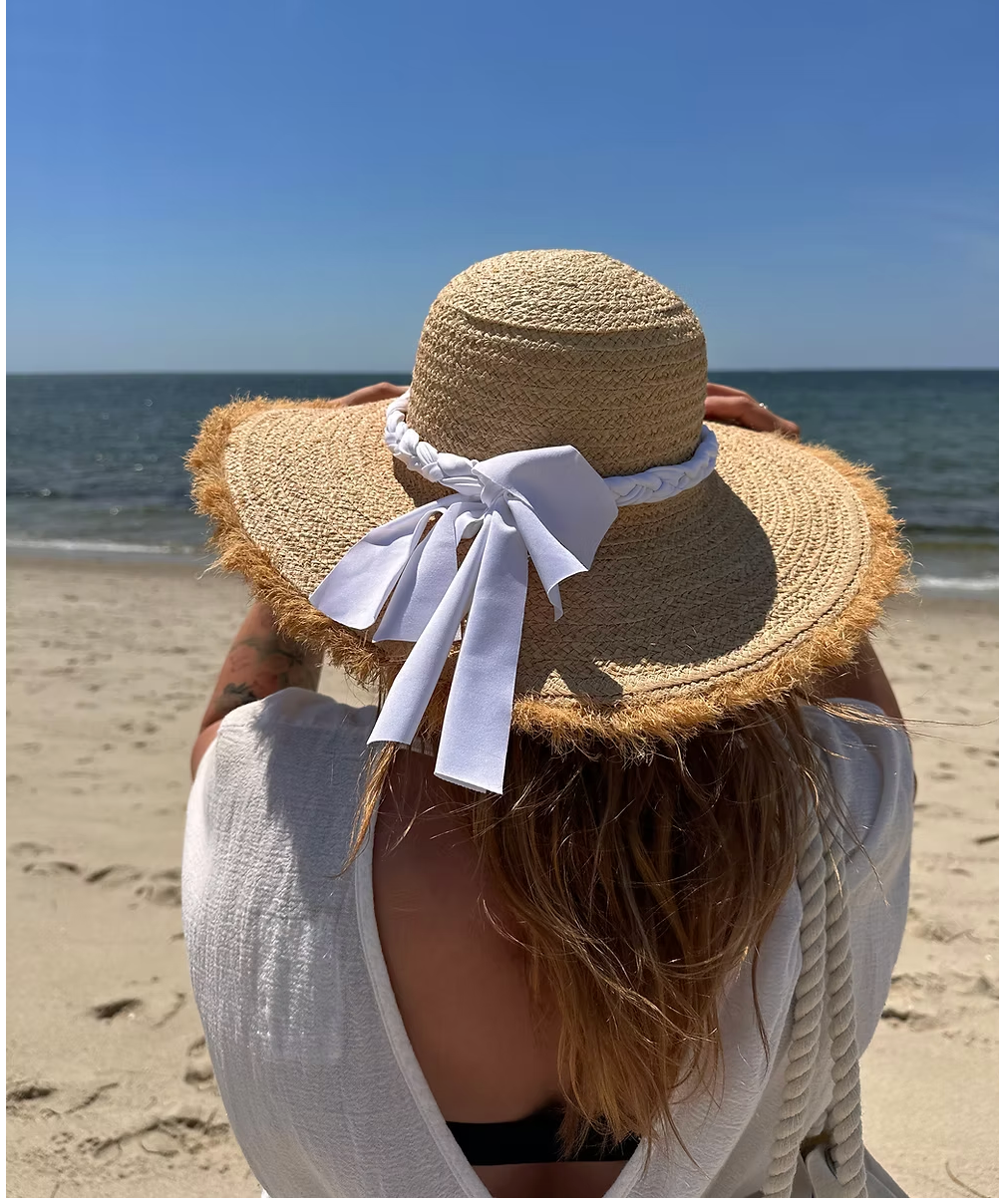 Coastal Breeze Straw Sunhat